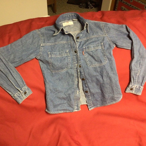 Vintage Childs LEVI long sleeve shirt - Picture 1 of 3